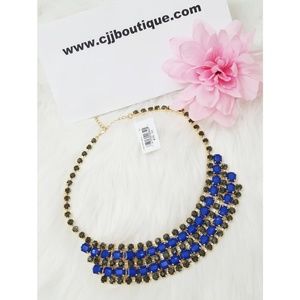 GOLD FASHION PARTY NECKLACE FROM David Bridal